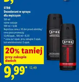 Lidl Dezodorant w sprayu dla mężczyzn STR8 oferta