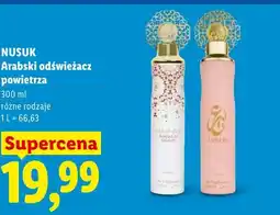 Lidl Arabski odświeżacz powietrza Nusuk oferta