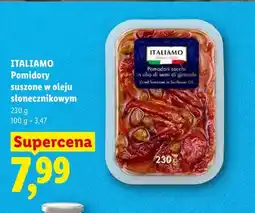 Lidl Pomidory suszone w oleju słonecznikowym ITALIAMO oferta