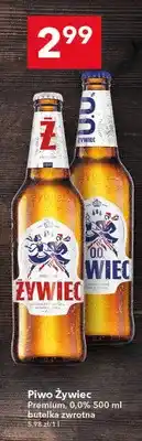 Lewiatan Piwo Żywiec Premium butelka zwrotna oferta