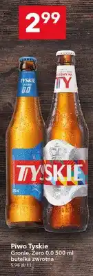 Lewiatan Piwo Tyskie Gronie butelka zwrotna oferta