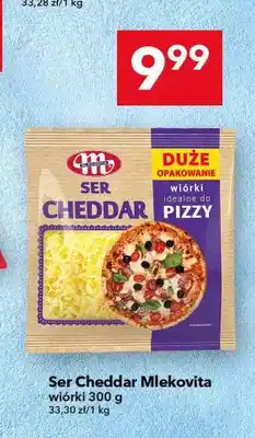 Lewiatan Ser Cheddar wiórki Mlekovita oferta