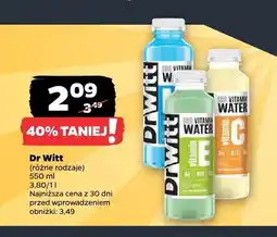 Netto Napój Dr Witt Vitamin Water W oferta