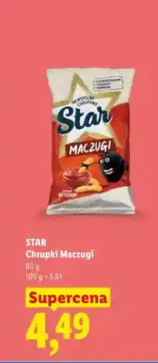 Lidl Chrupki Star Maczugi ketchup oferta