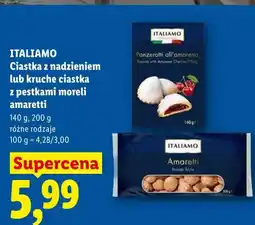 Lidl Ciastka z nadzieniem Italiamo oferta