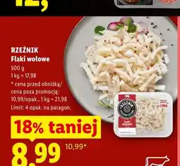 Lidl Flaki wołowe Rzeźnik oferta