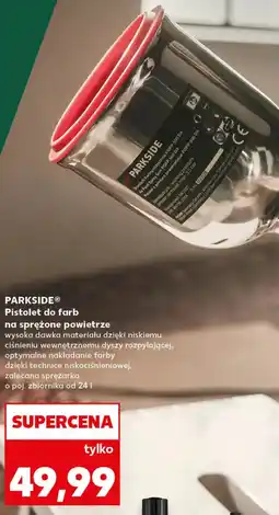 Kaufland Parkside Pistolet do farb na sprężone powietrze oferta