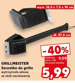 Kaufland Grillmeister Szczotka do grilla oferta