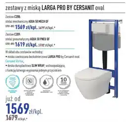 Cersanit Cersanit zestawy z miską larga pro oval oferta