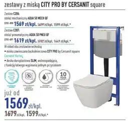 Cersanit Cersanit zestawy z miską city pro square oferta