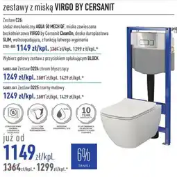 Cersanit Cersanit zestawy z miską virgo oferta
