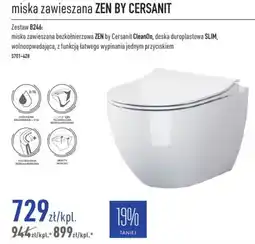 Cersanit Cersanit miska zawieszana zen oferta