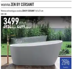 Cersanit Cersanit wanna zen by cersanit oferta