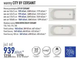 Cersanit Cersanit wanna prostokątna city by cersanit oferta