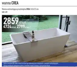 Cersanit Cersanit wanna wolnostojąca prostokątna crea oferta