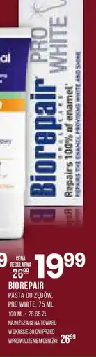 Drogerie Natura Biorepair Pasta do zębów Pro White oferta