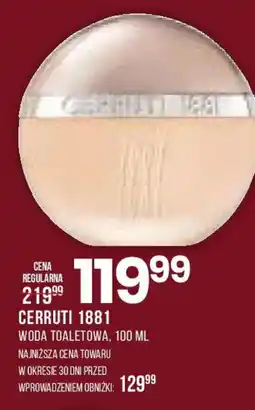 Drogerie Natura Cerruti 1881 Woda toaletowa oferta
