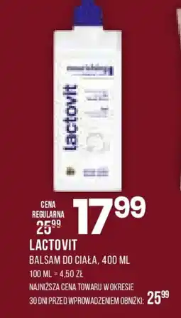 Drogerie Natura Lactovit Balsam do ciała oferta
