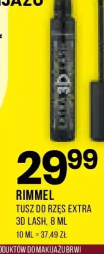 Drogerie Natura Rimmel Tusz do rzęs Extra 3D Lash oferta