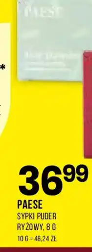Drogerie Natura Paese Sypki puder ryżowy oferta