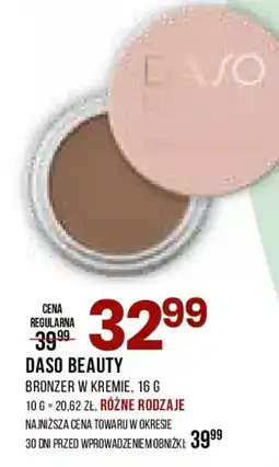 Drogerie Natura Daso Beauty Bronzer w kremie oferta