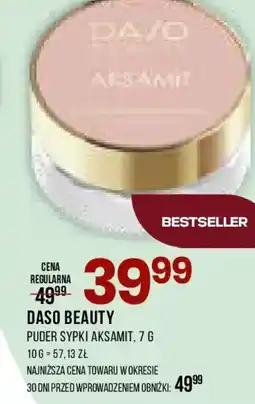 Drogerie Natura Daso Beauty Puder sypki Aksamit oferta