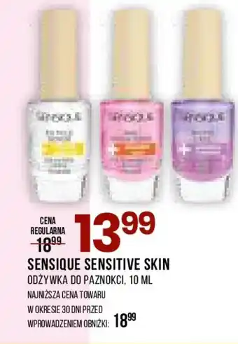 Drogerie Natura Sensique Sensitive Skin Odżywka do paznokci oferta