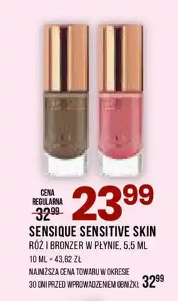 Drogerie Natura Sensique Sensitive Skin Róż i bronzer w płynie oferta