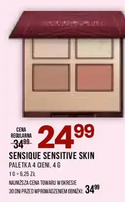 Drogerie Natura Sensique Sensitive Skin Paletka 4 cieni oferta