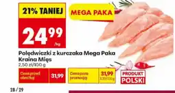 Biedronka Polędwiczki z kurczaka Mega Paka Kraina Mięs oferta