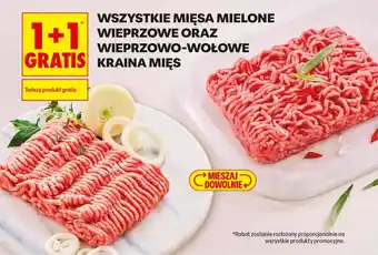Biedronka Wszystkie mięsa mielone wieprzowe oraz wieprzowo-wołowe kraina mięs oferta