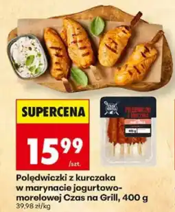 Biedronka Polędwiczki z kurczaka w marynacie jogurtowo- morelowej Czas na Grill oferta