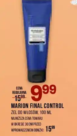 Drogerie Natura Marion Final Control Żel do włosów oferta