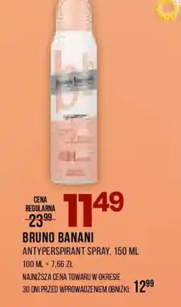 Drogerie Natura Bruno Banani Antyperspirant spray oferta