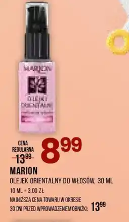 Drogerie Natura Marion Olejek orientalny do włosów oferta