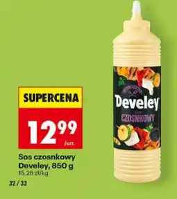 Biedronka Sos czosnkowy Develey oferta