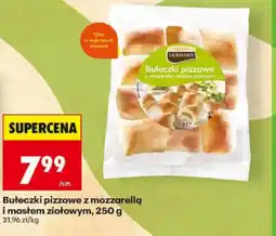 Biedronka Bułeczki pizzowe z mozzarellą i masłem ziołowym oferta