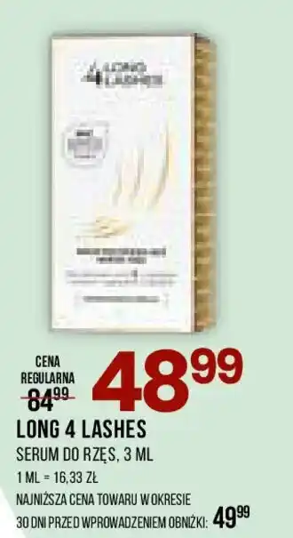 Drogerie Natura Long 4 Lashes Serum do rzęs oferta
