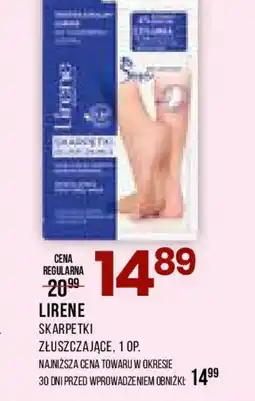 Drogerie Natura Lirene Skarpetki złuszczające oferta