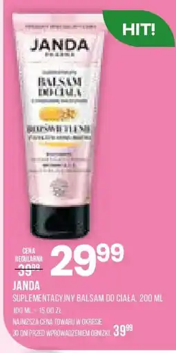 Drogerie Natura Janda Suplementacyjny balsam do ciała oferta