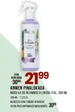 Drogerie Natura Anwen Pinalokada mgiełka do reanimacji loków i fal oferta