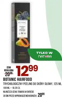 Drogerie Natura Botanic hairfood Trychologiczny peeling do skóry głowy oferta