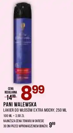 Drogerie Natura Pani Walewska Lakier do włosów extra mocny oferta