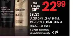 Drogerie Natura Syoss Lakier do włosów oferta