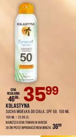 Drogerie Natura Kolastyna Sucha mgiełka do ciała spf 50 oferta
