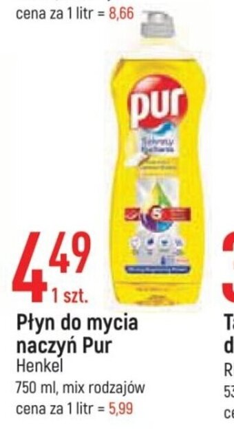 E.Leclerc Płyn do mycia naczyń Pur 750ml oferta