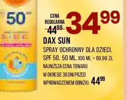 Drogerie Natura Dax sun Spray ochronny dla dzieci oferta