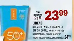 Drogerie Natura Lirene Krem do twarzy dla dzieci oferta