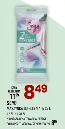 Drogerie Natura Seyo Maszynka do golenia oferta