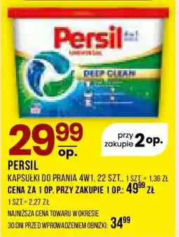 Drogerie Natura Persil Kapsułki do prania 4w1 oferta